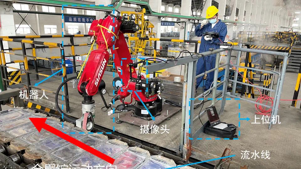 有色金属机器人自动打磨系统